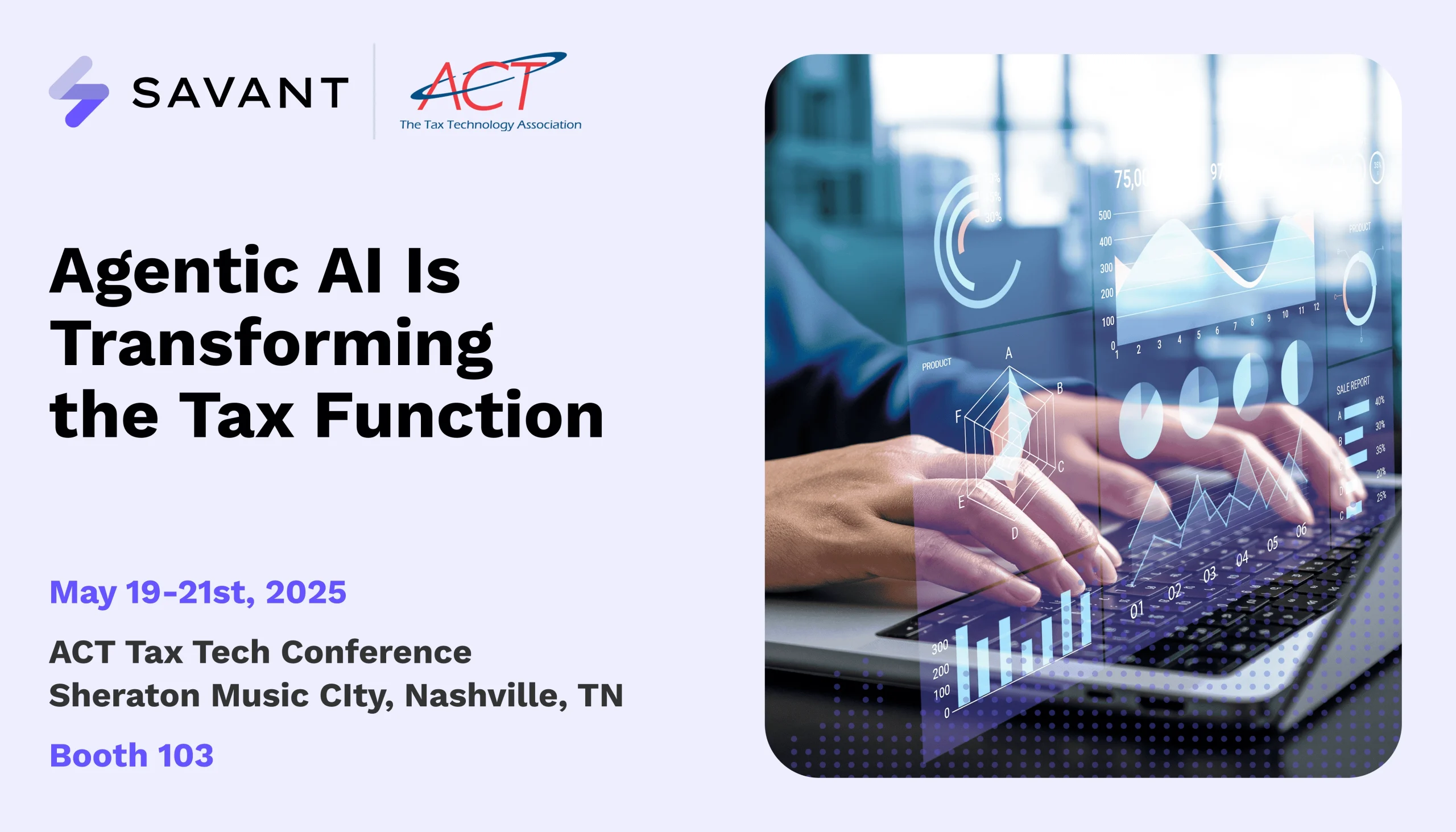 Savant Showcases Agentic AI Tax Automation at 2025 ACT Annual Tax Technology Conference